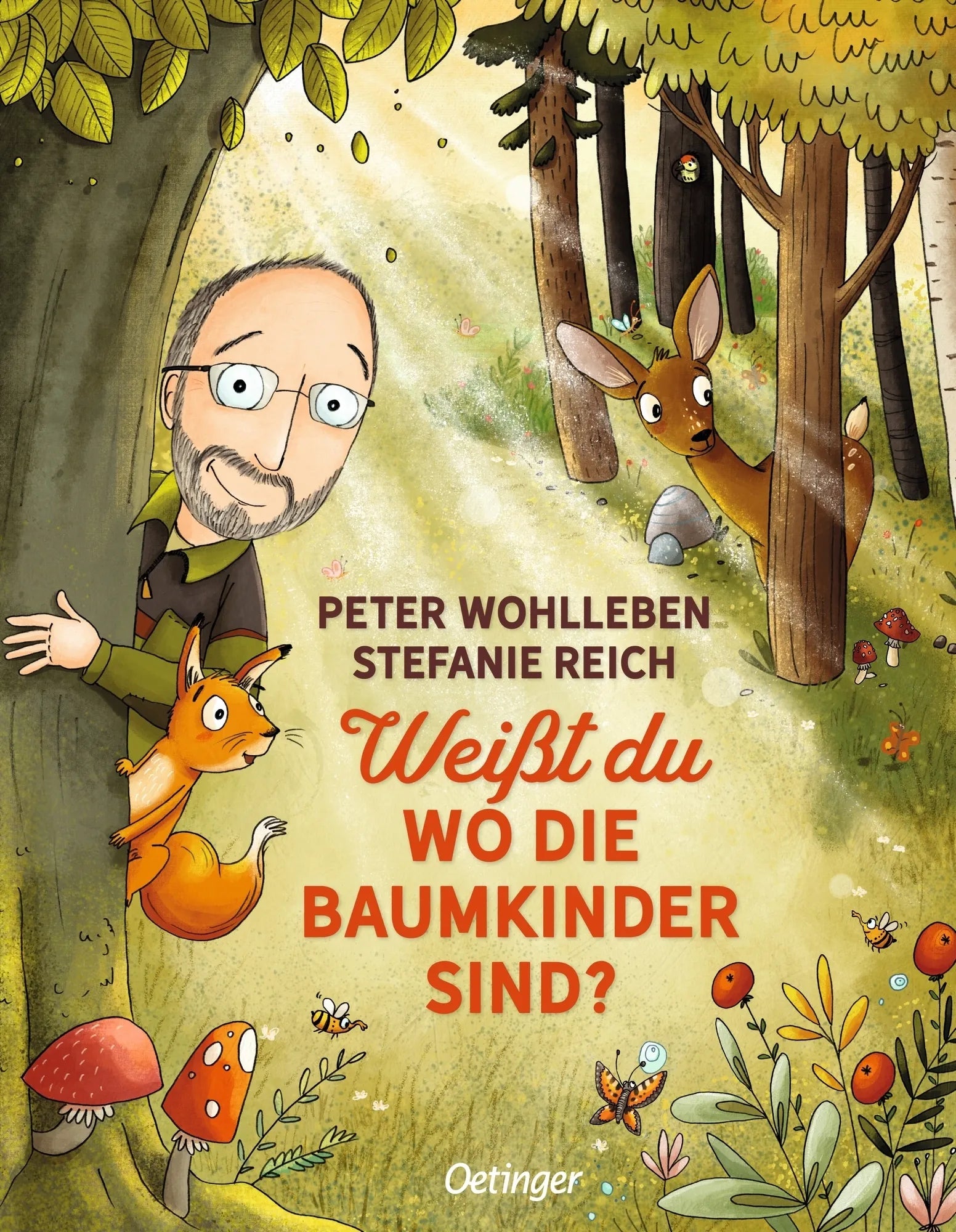 Buchcover von 'Weißt du, wo die Baumkinder sind?' - Gebundene Ausgabe von Peter Wohlleben