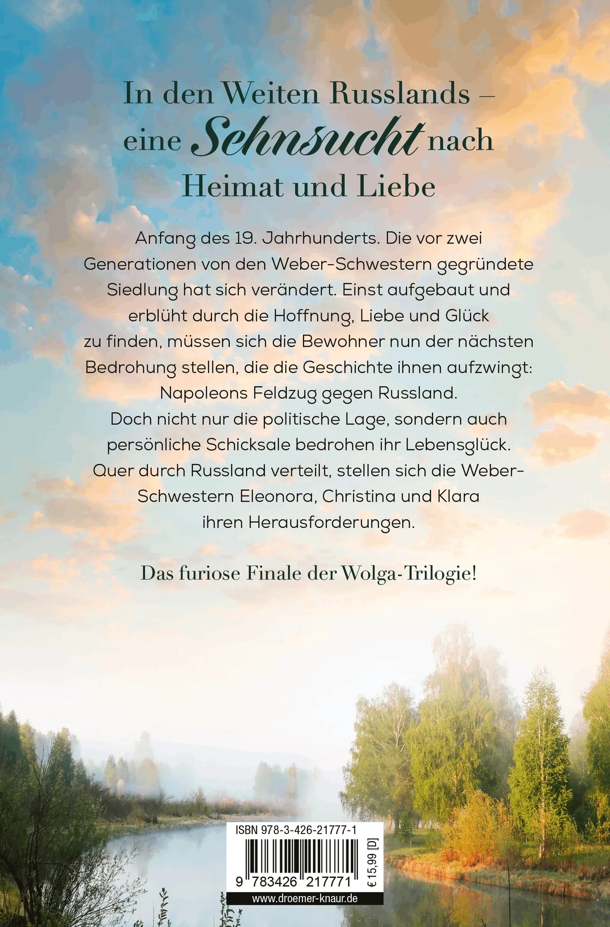 Rückseite: Weiter Himmel, wilder Fluss (Taschenbuch)