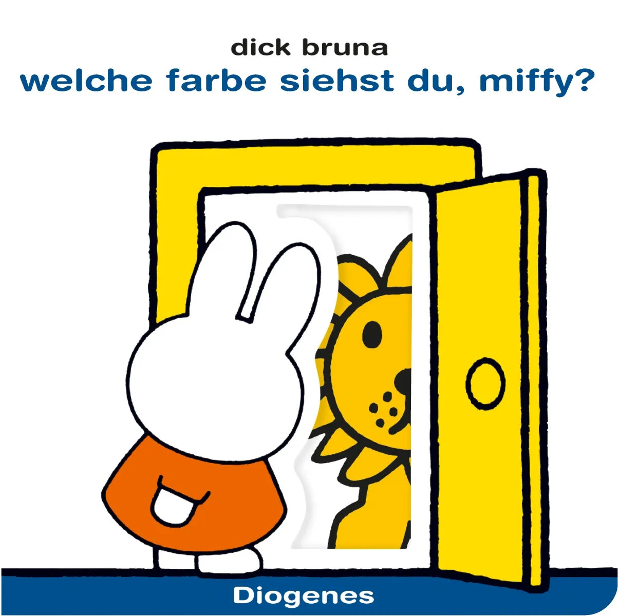Buchcover von 'Welche Farbe siehst du, Miffy?' - Gebundene Ausgabe von Dick Bruna