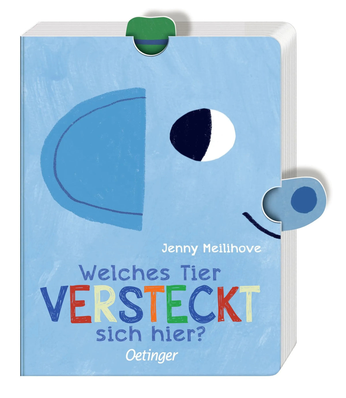 Cover: Welches Tier versteckt sich hier? (Hardcover) von Jenny Meilihove