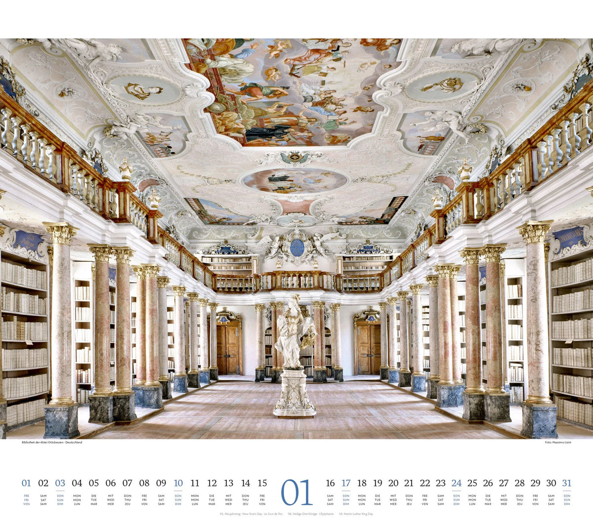 Welt der Bücher Kalender 2027 – Ansicht