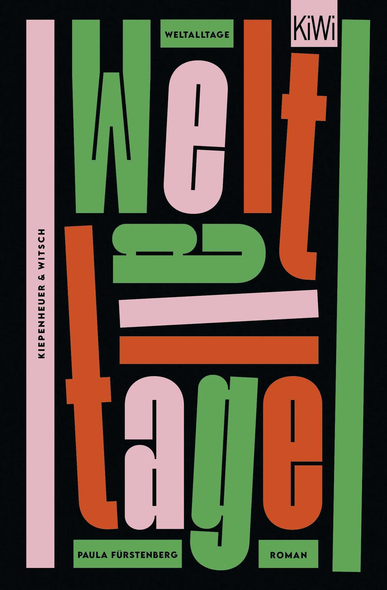 Buchcover von 'Weltalltage' - Taschenbuch von Paula Fürstenberg