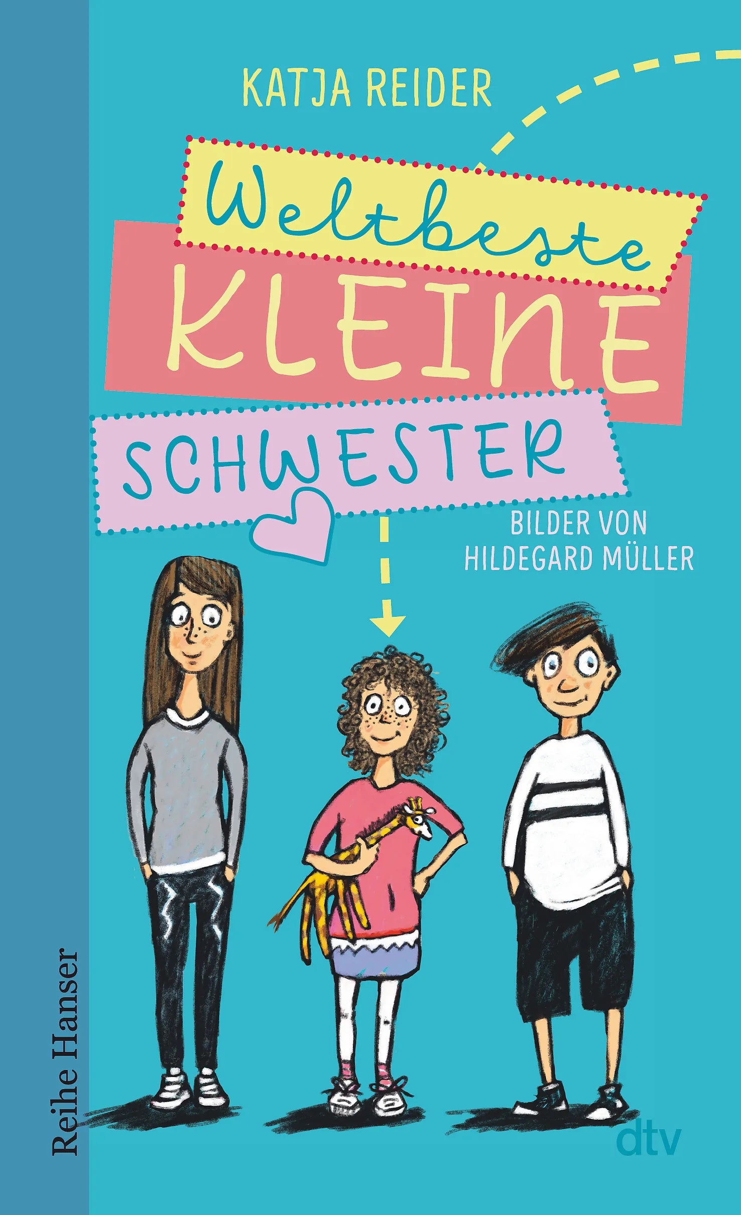 Buchcover von 'Weltbeste kleine Schwester' - Taschenbuch von Katja Reider