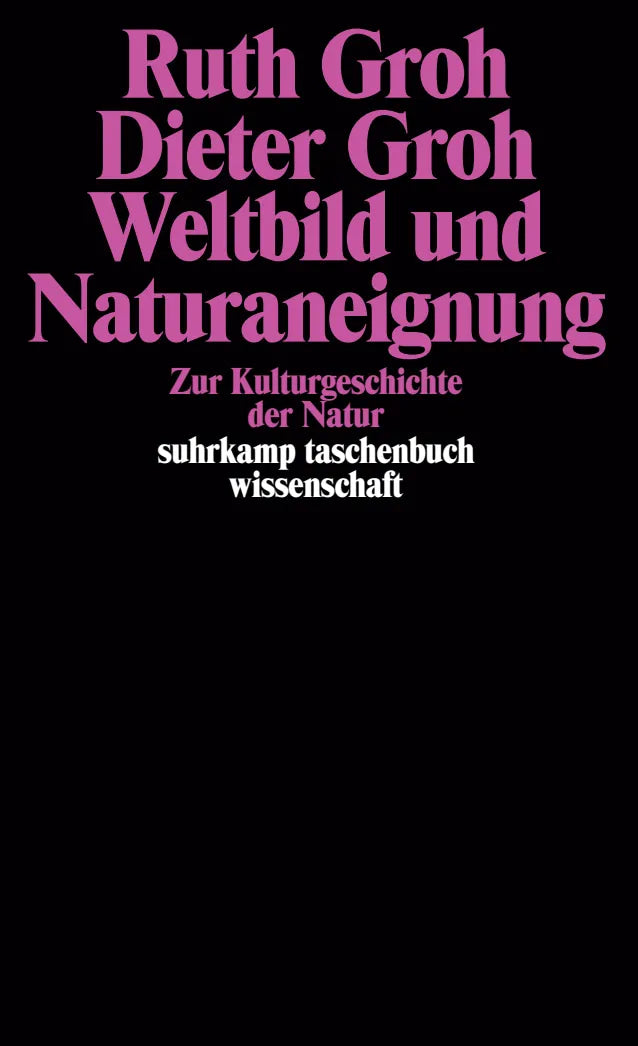 Buchcover von 'Weltbild und Naturaneignung' - Taschenbuch von Ruth Groh