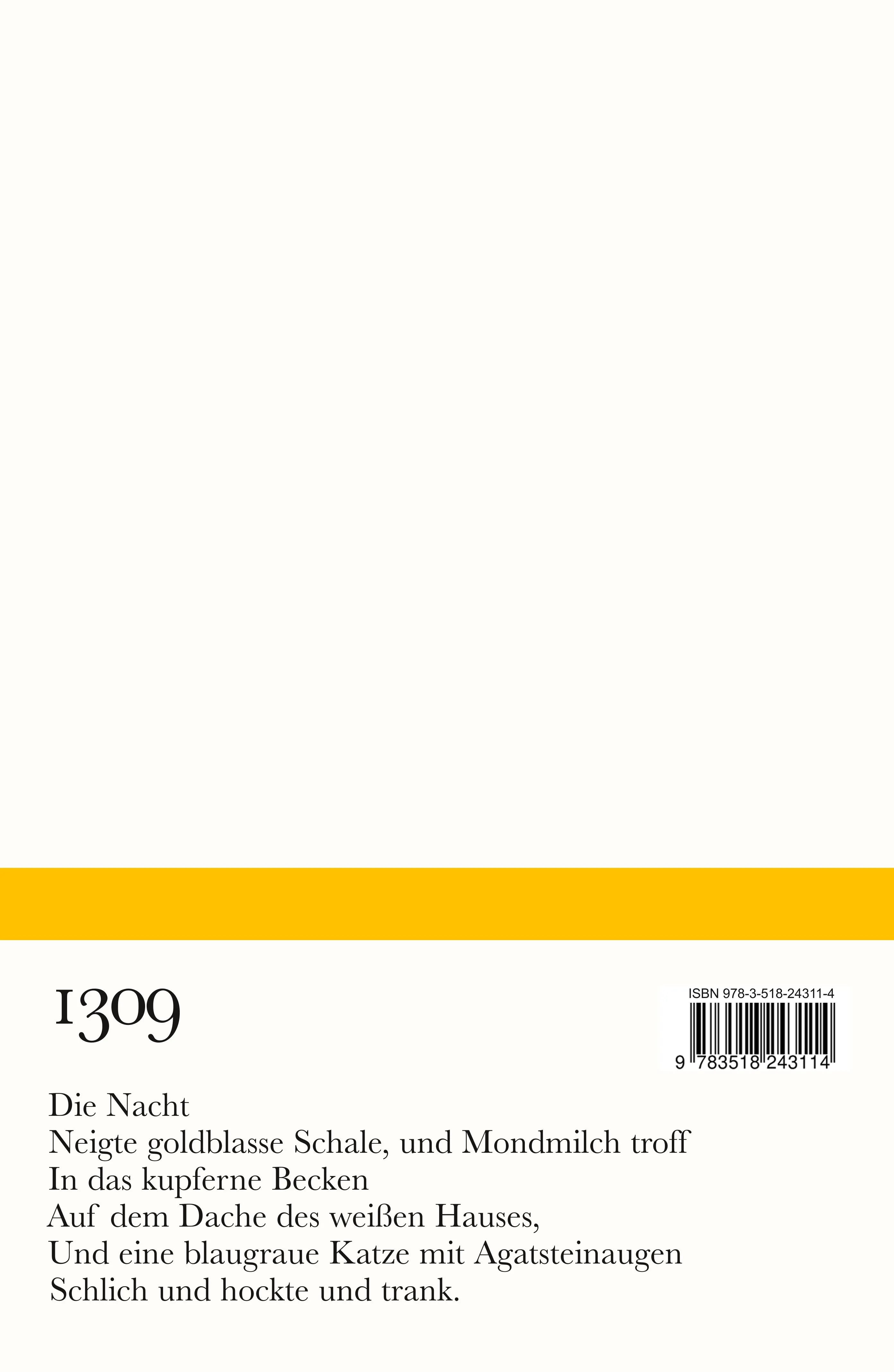 Buchrückseite von 'Welten' mit Klappentext - Taschenbuch