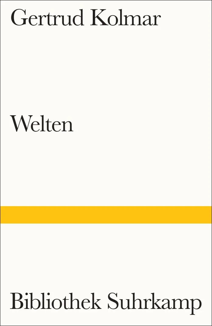 Buchcover von 'Welten' - Taschenbuch von Gertrud Kolmar