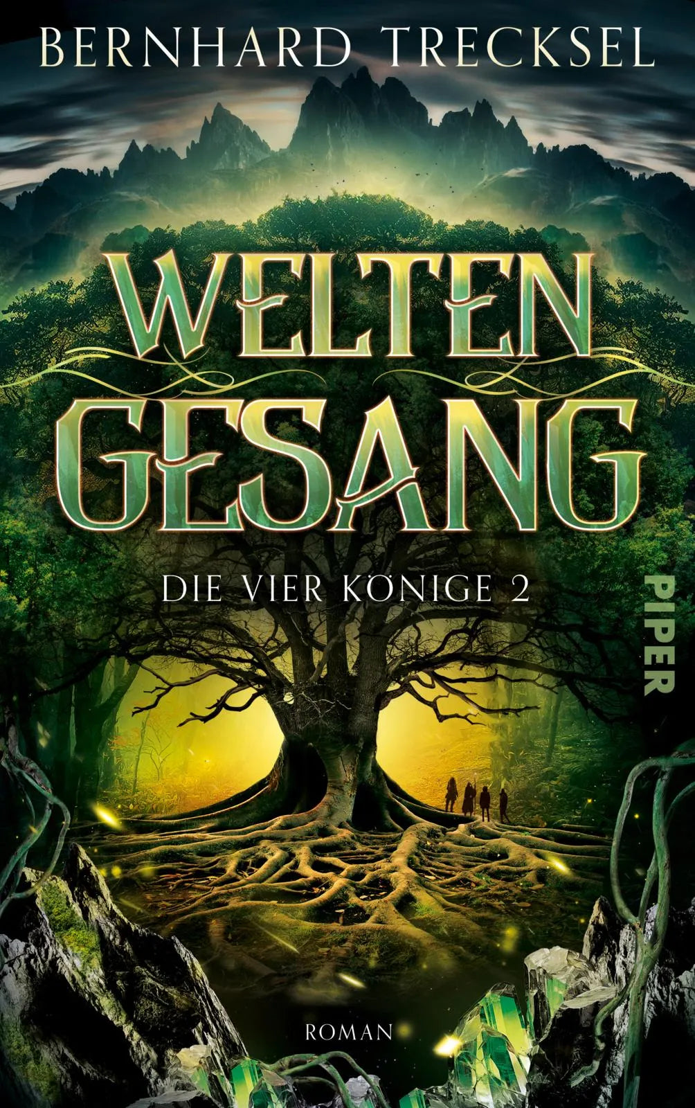 Buchcover von 'Weltengesang' - Gebundene Ausgabe von Bernhard Trecksel