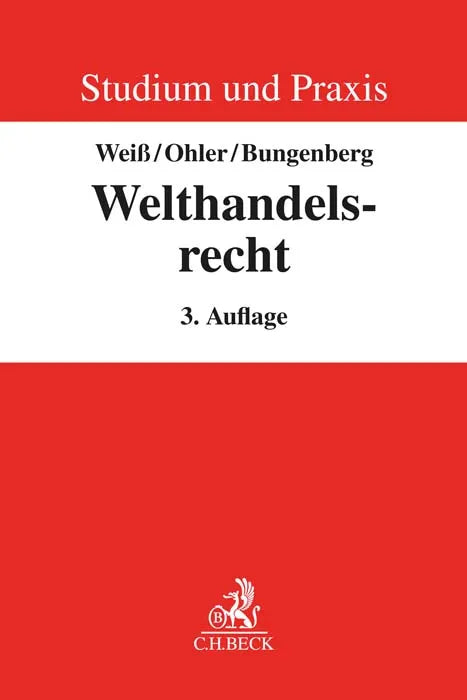 Buchcover von 'Welthandelsrecht' - Taschenbuch von Wolfgang Weiß