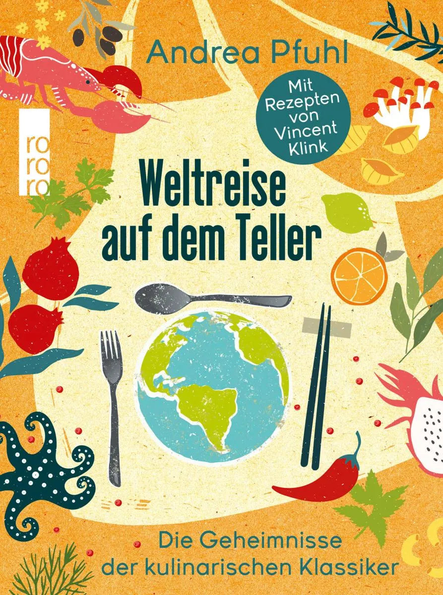 Cover: Weltreise auf dem Teller (E-Book) von Andrea Pfuhl
