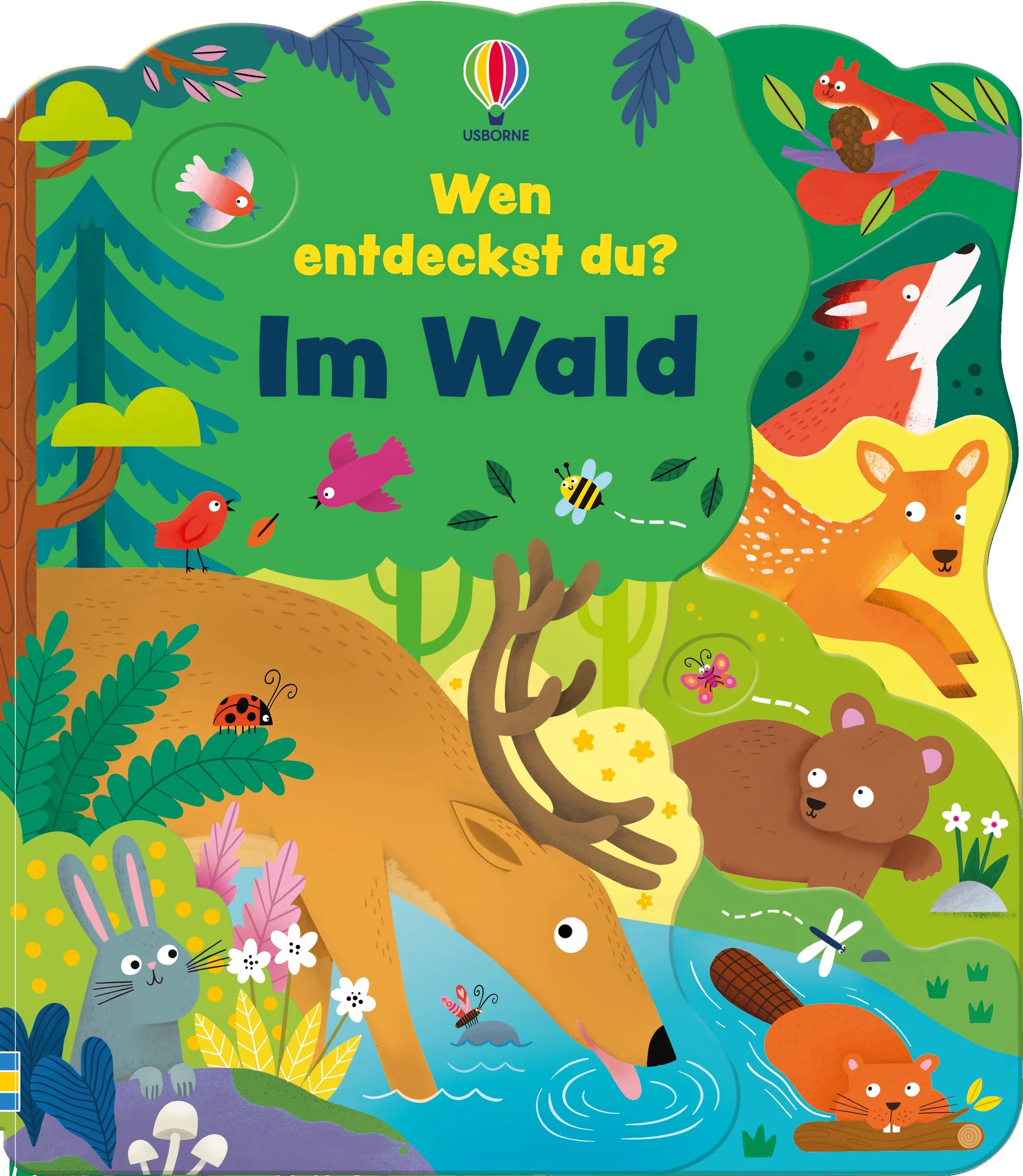 Cover: Wen entdeckst du? Im Wald (Hardcover) von Alice Beecham