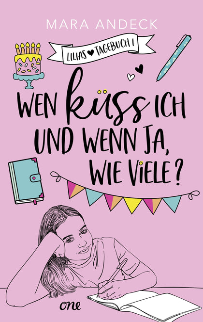 Buchcover von 'Wen küss ich und wenn ja, wie viele?' - Paperback von Mara Andeck