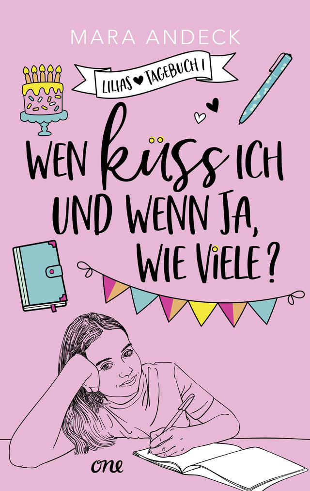 Buchcover von 'Wen küss ich und wenn ja, wie viele?' - Paperback von Mara Andeck