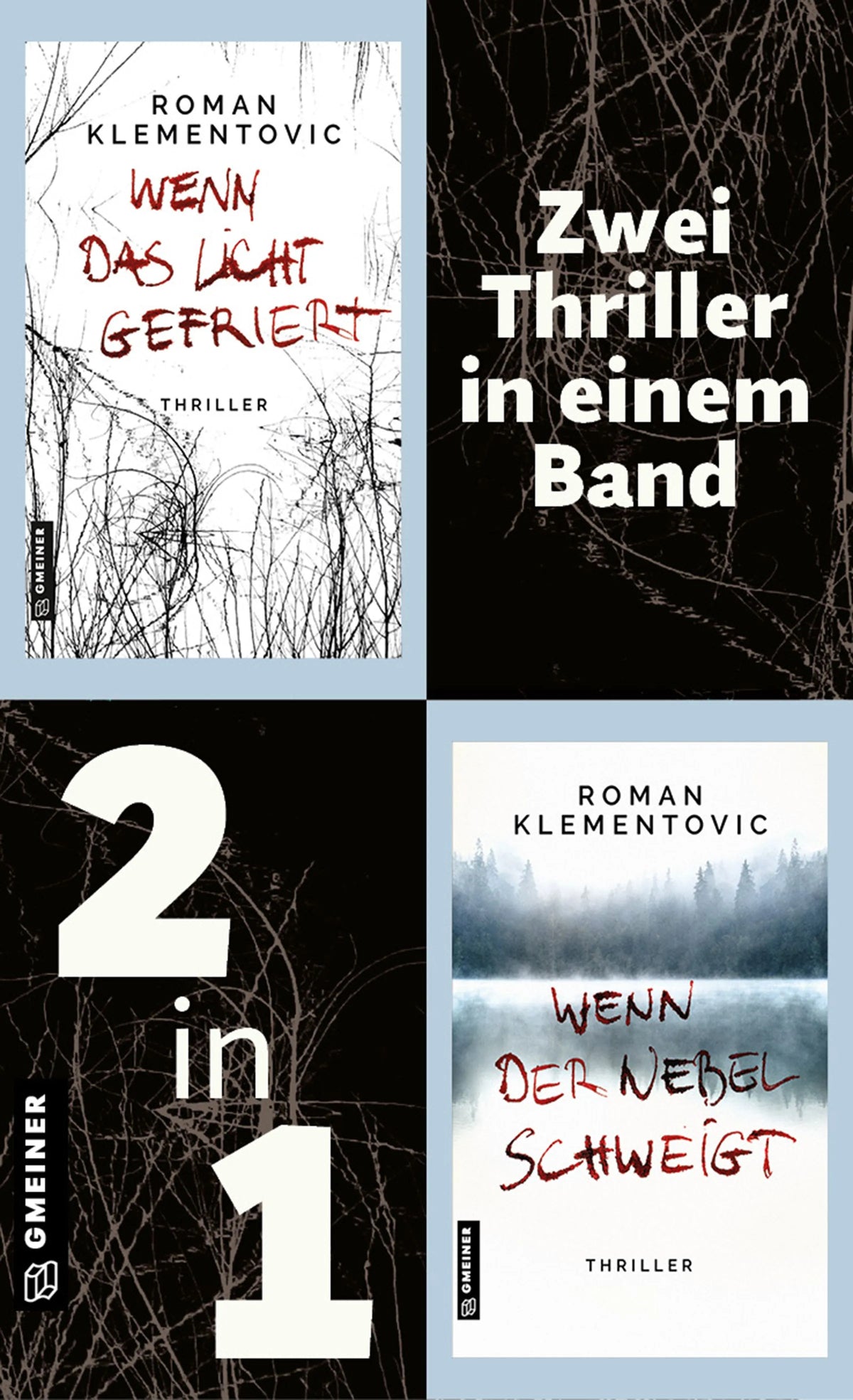 Cover: Wenn das Licht gefriert & Wenn der Nebel schweigt (E-Book) von Roman Klementovic