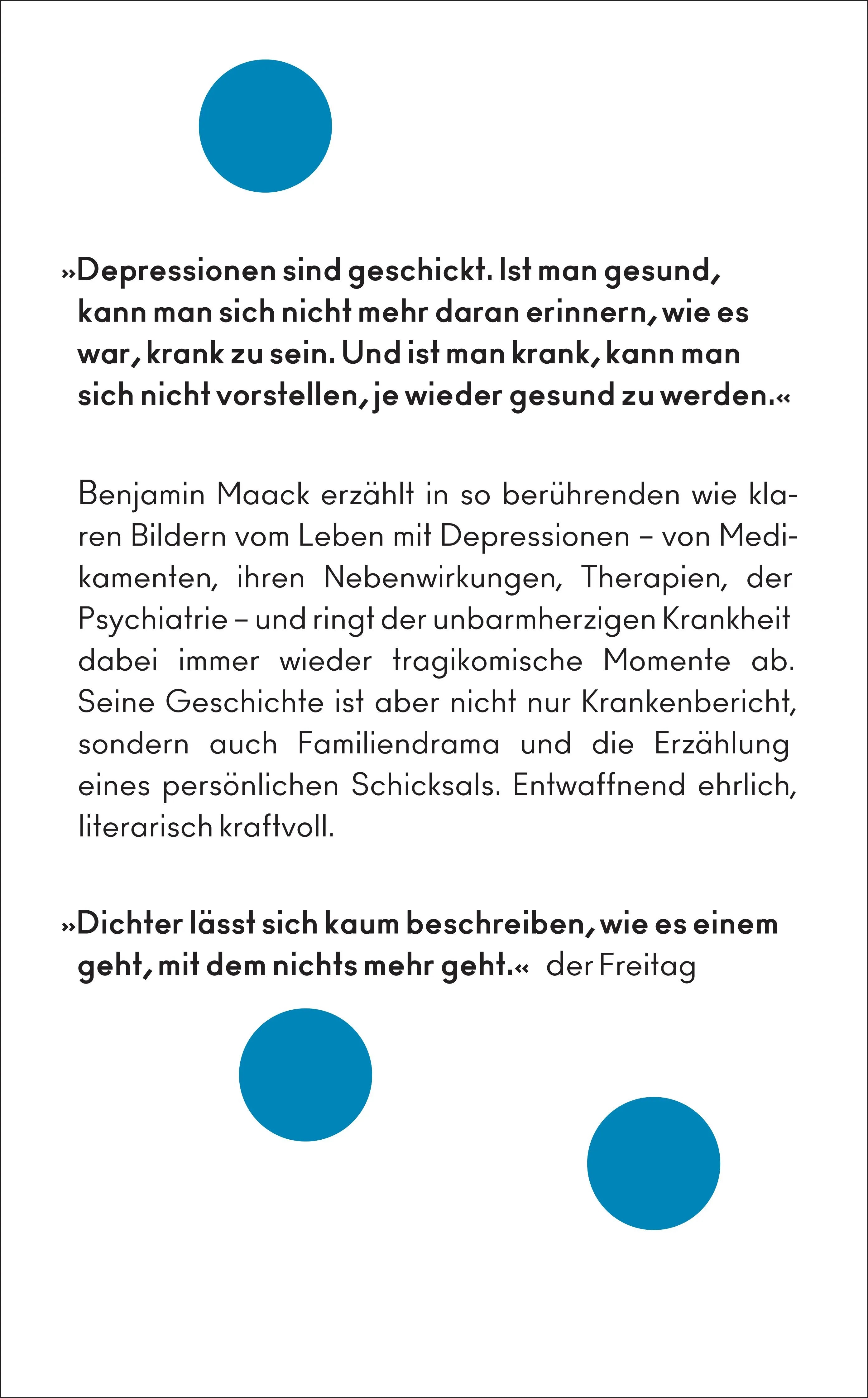 Buchrückseite von 'Wenn das noch geht, kann es nicht so schlimm sein' mit Klappentext - Taschenbuch