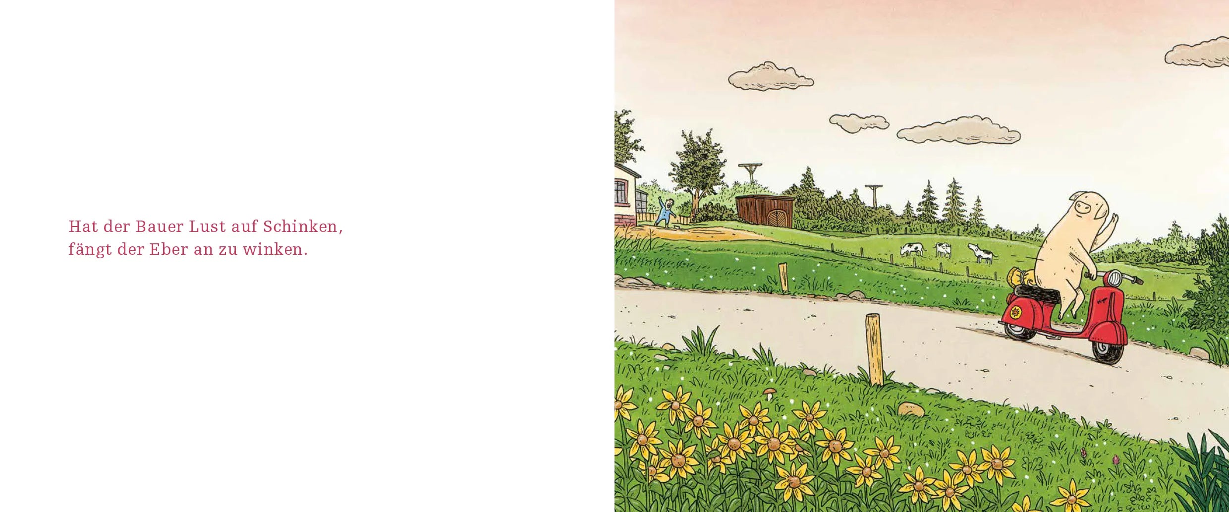 Produktansicht: Wenn die Kuh am Himmel schwirrt (Gebundene Ausgabe)