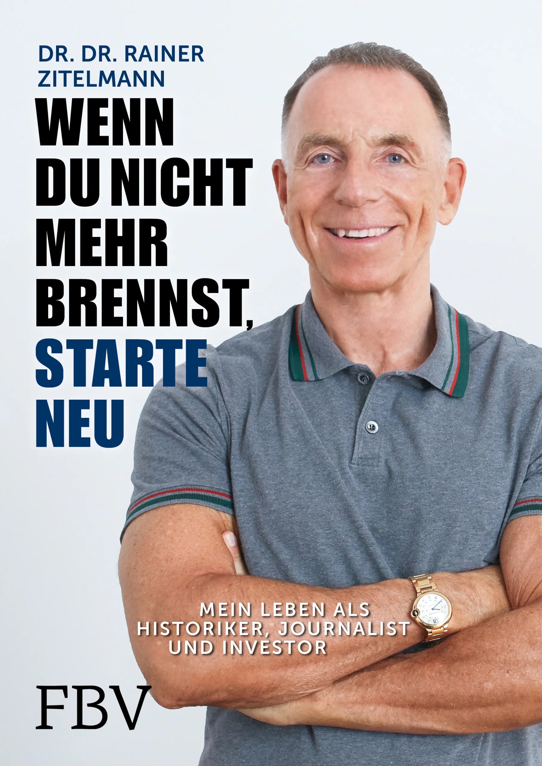 Buchcover von 'Wenn du nicht mehr brennst, starte neu' - Gebundene Ausgabe von Rainer Zitelmann