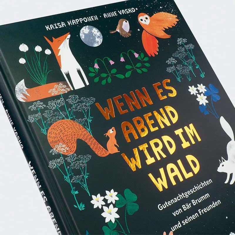 Produktansicht: Wenn es Abend wird im Wald (Gebundene Ausgabe)