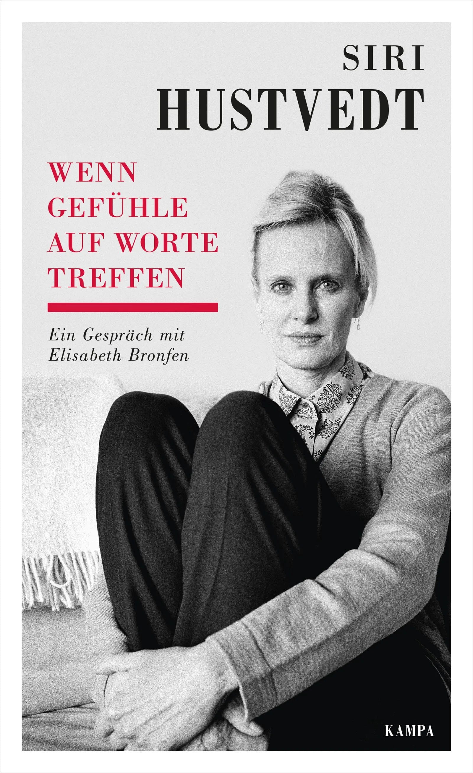 Cover: Wenn Gefühle auf Worte treffen (Taschenbuch) von Siri Hustvedt