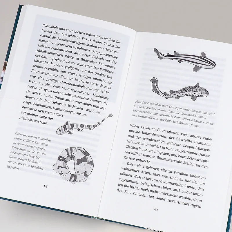 Produktansicht: Wenn Haie leuchten (Gebundene Ausgabe)