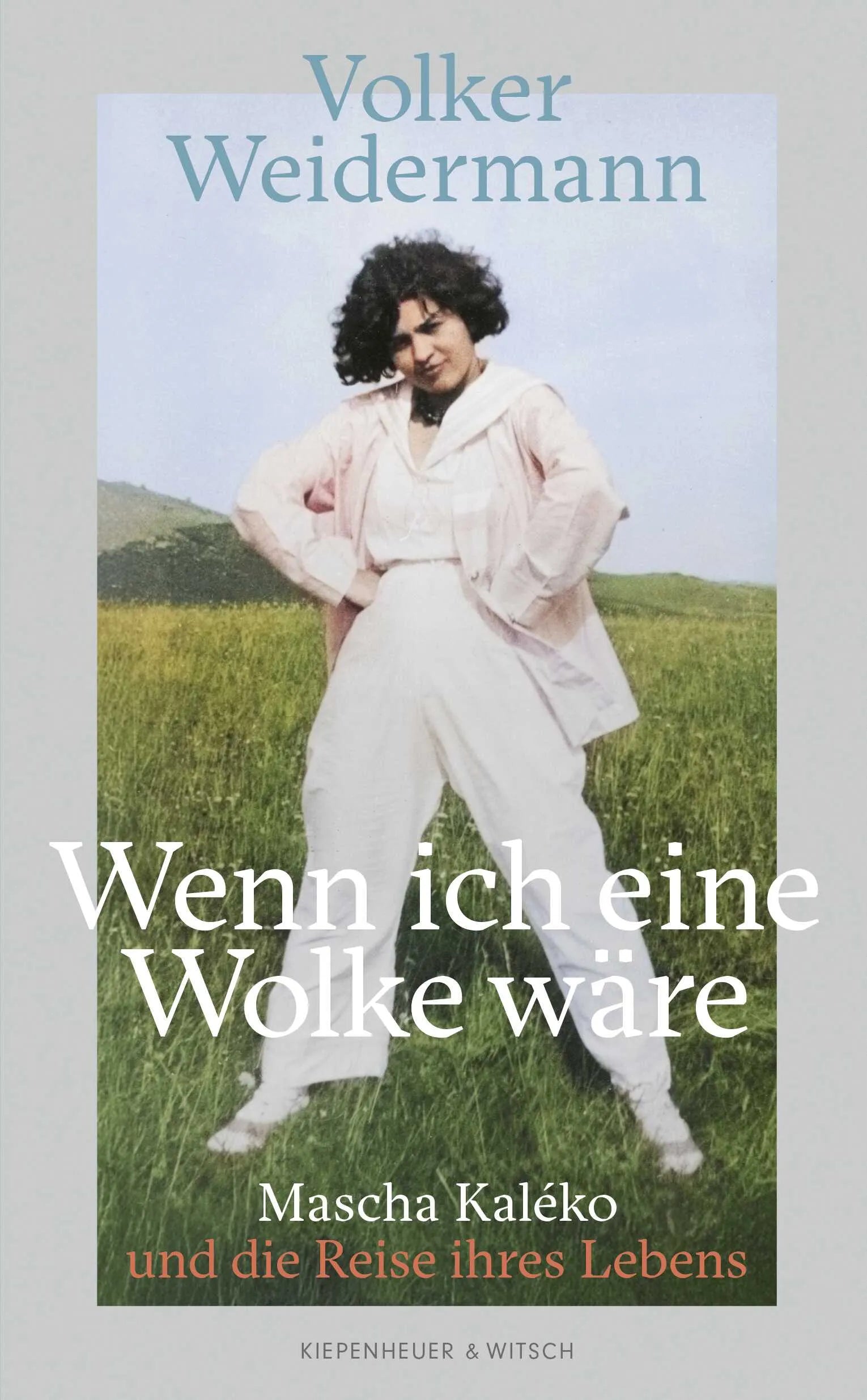 Cover: Wenn ich eine Wolke wäre (Hardcover) von Volker Weidermann