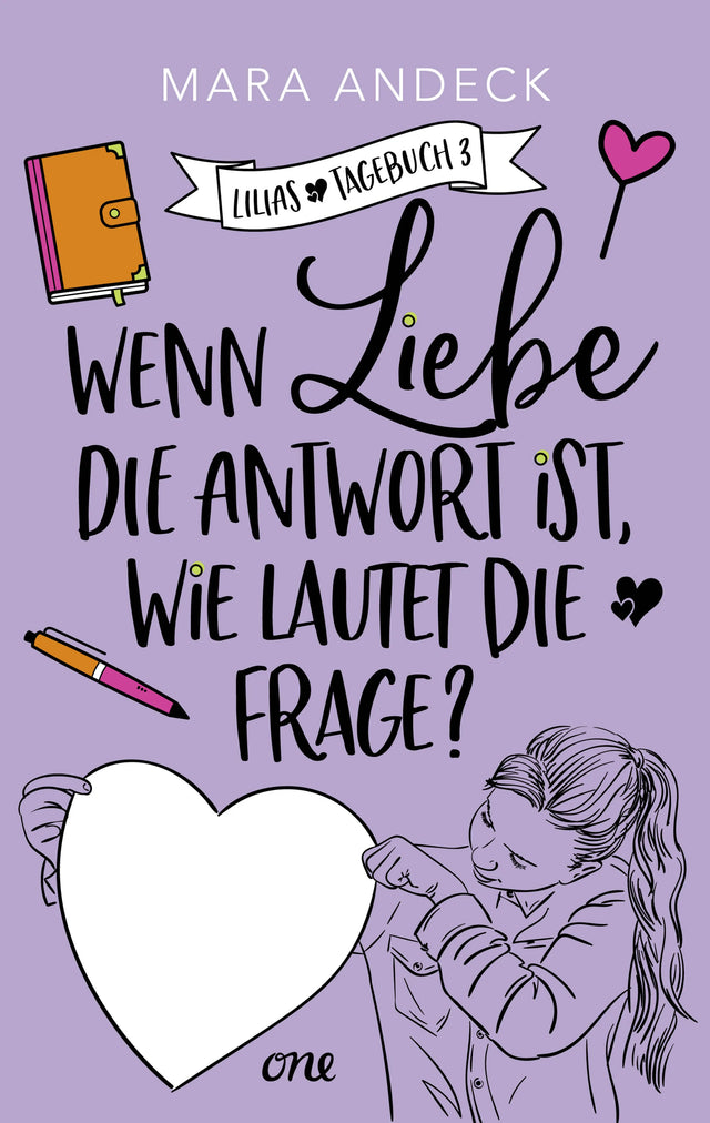 Buchcover von 'Wenn Liebe die Antwort ist, wie lautet die Frage?' - Paperback von Mara Andeck