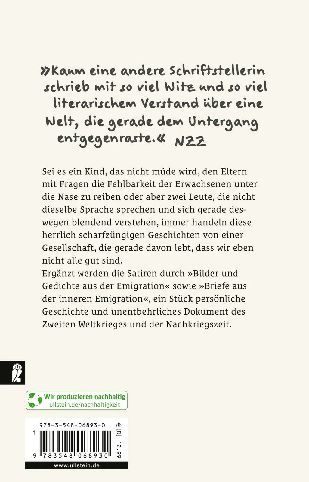 Rückseite: Wenn wir alle gut wären (Taschenbuch)
