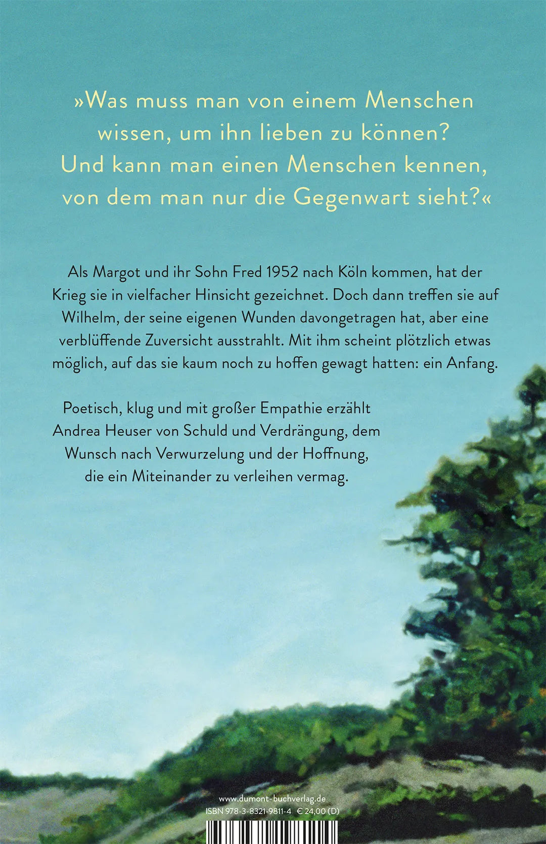 BuchrÃ¼ckseite von 'Wenn wir heimkehren' mit Klappentext - Gebundene Ausgabe