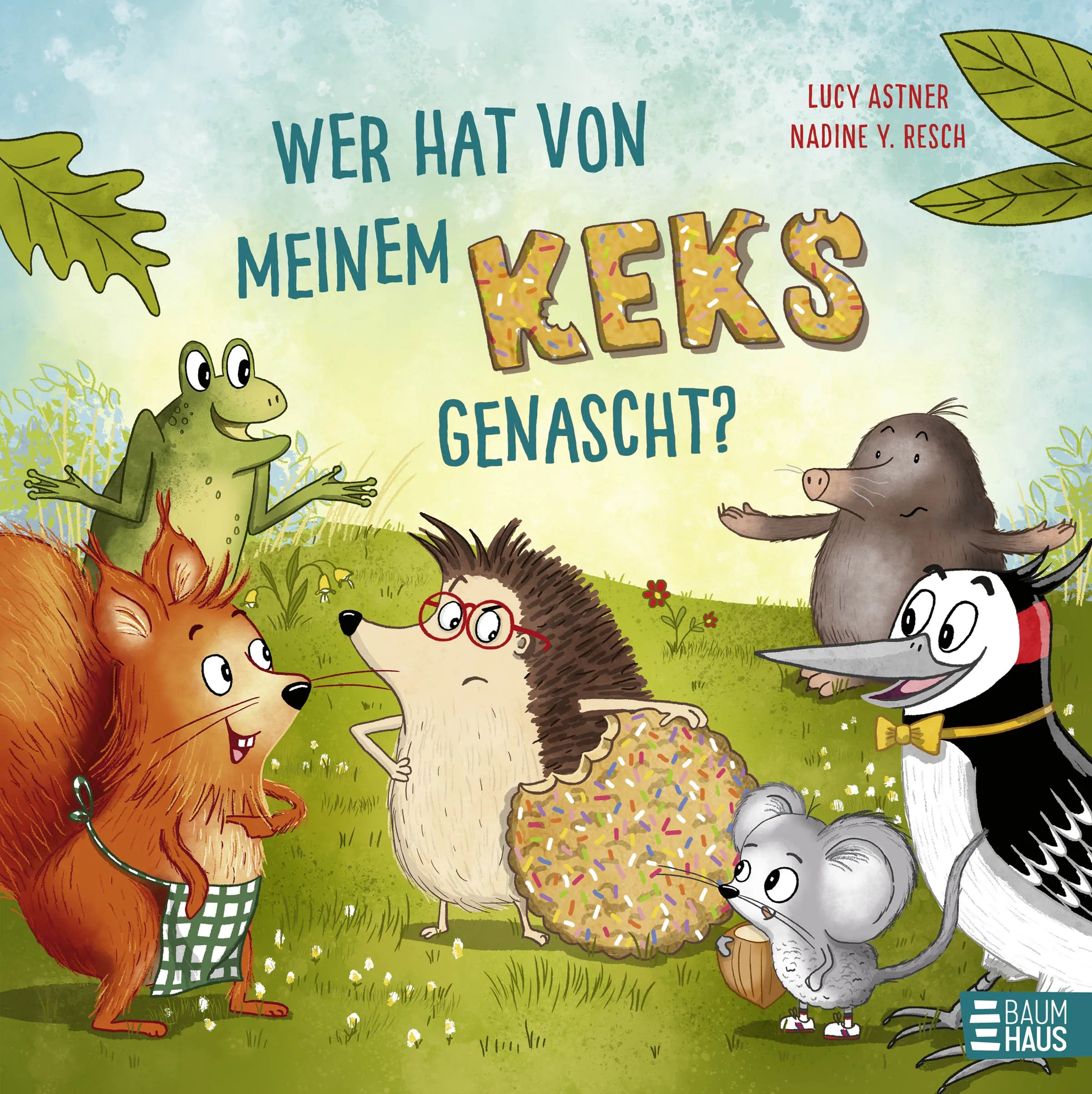 Buchcover von 'Wer hat von meinem Keks genascht?' - Gebundene Ausgabe von Lucy Astner