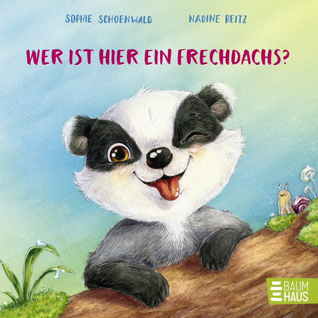 Buchcover von 'Wer ist hier ein Frechdachs?' - Gebundene Ausgabe von Sophie Schoenwald