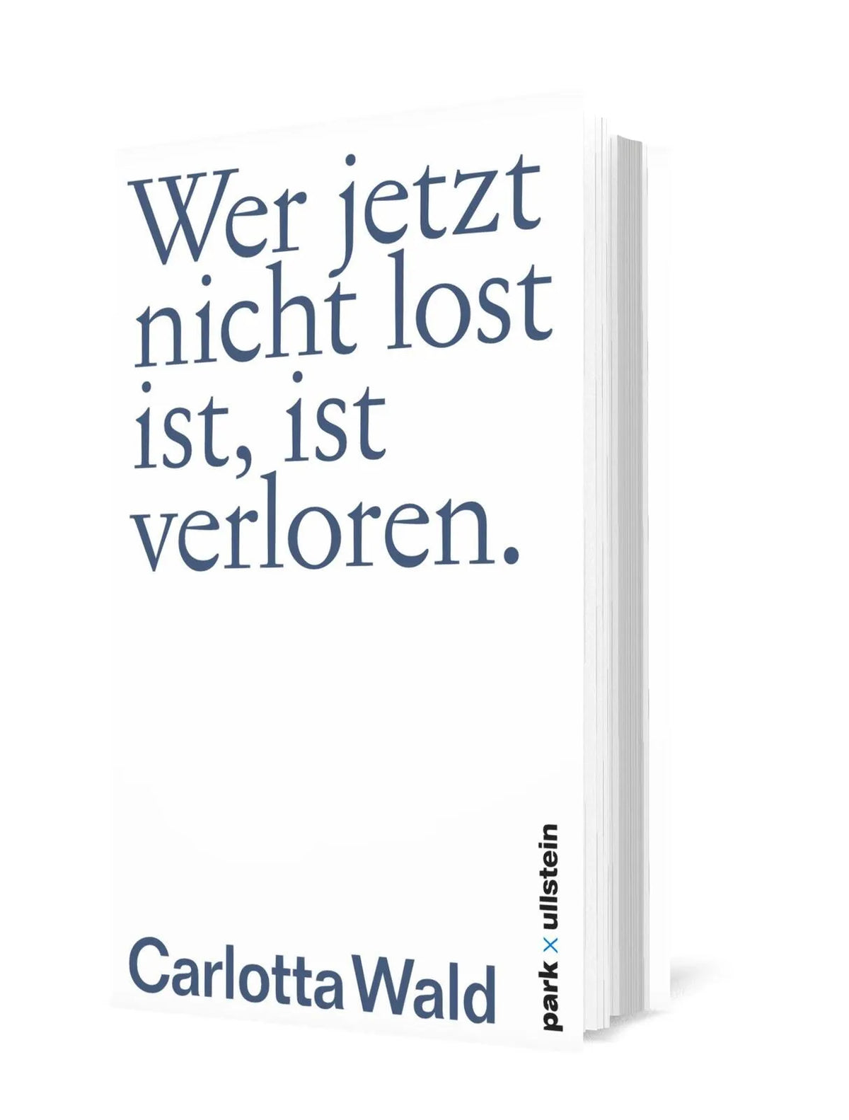 Detailansicht: Wer jetzt nicht lost ist, ist verloren (Hardcover)
