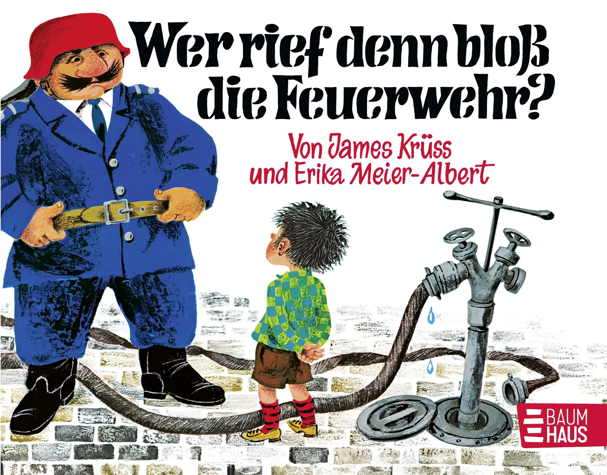 Buchcover von 'Wer rief denn bloß die Feuerwehr' - Taschenbuch von James Krüss