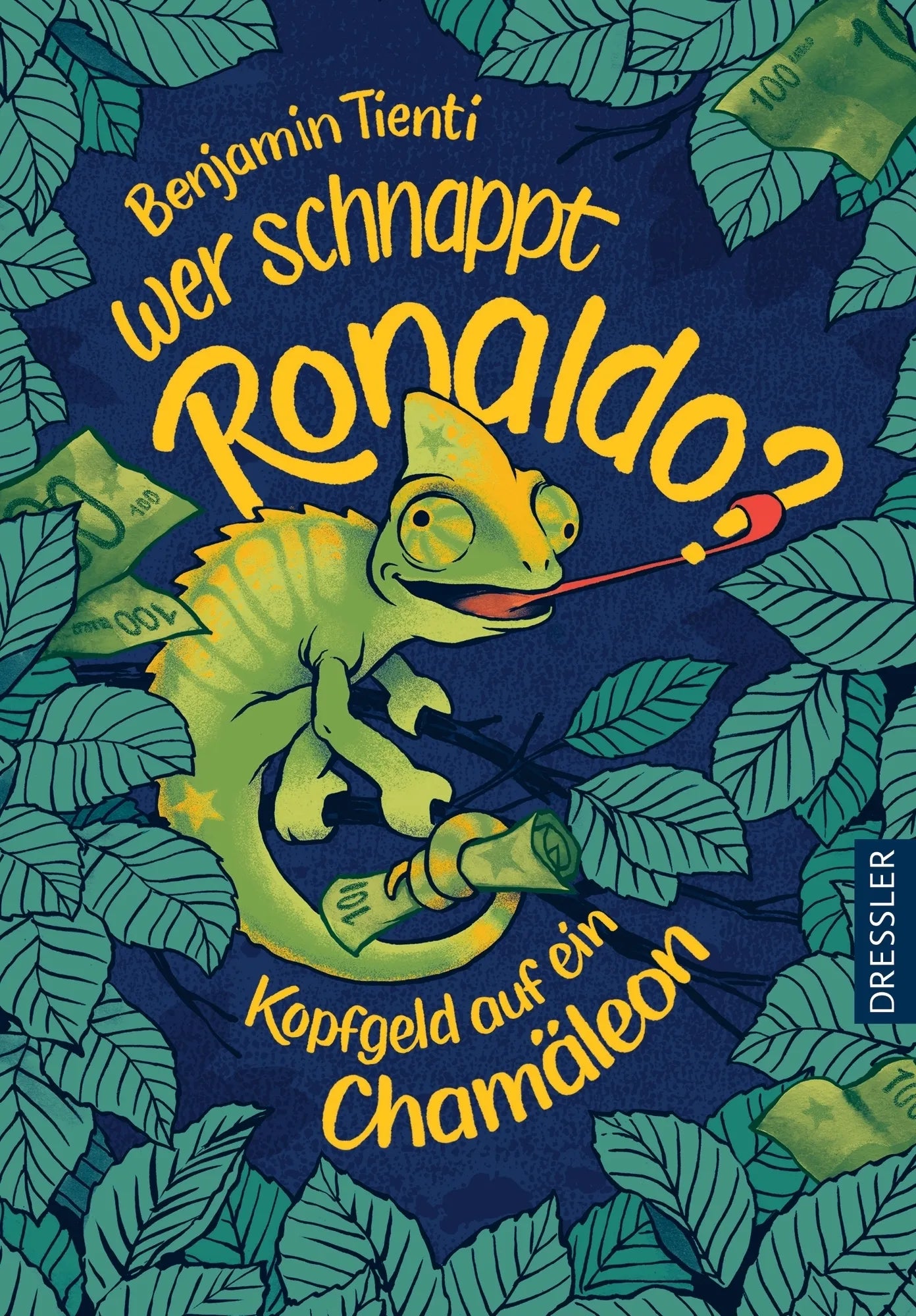 Buchcover von 'Wer schnappt Ronaldo?' - Gebundene Ausgabe von Benjamin Tienti