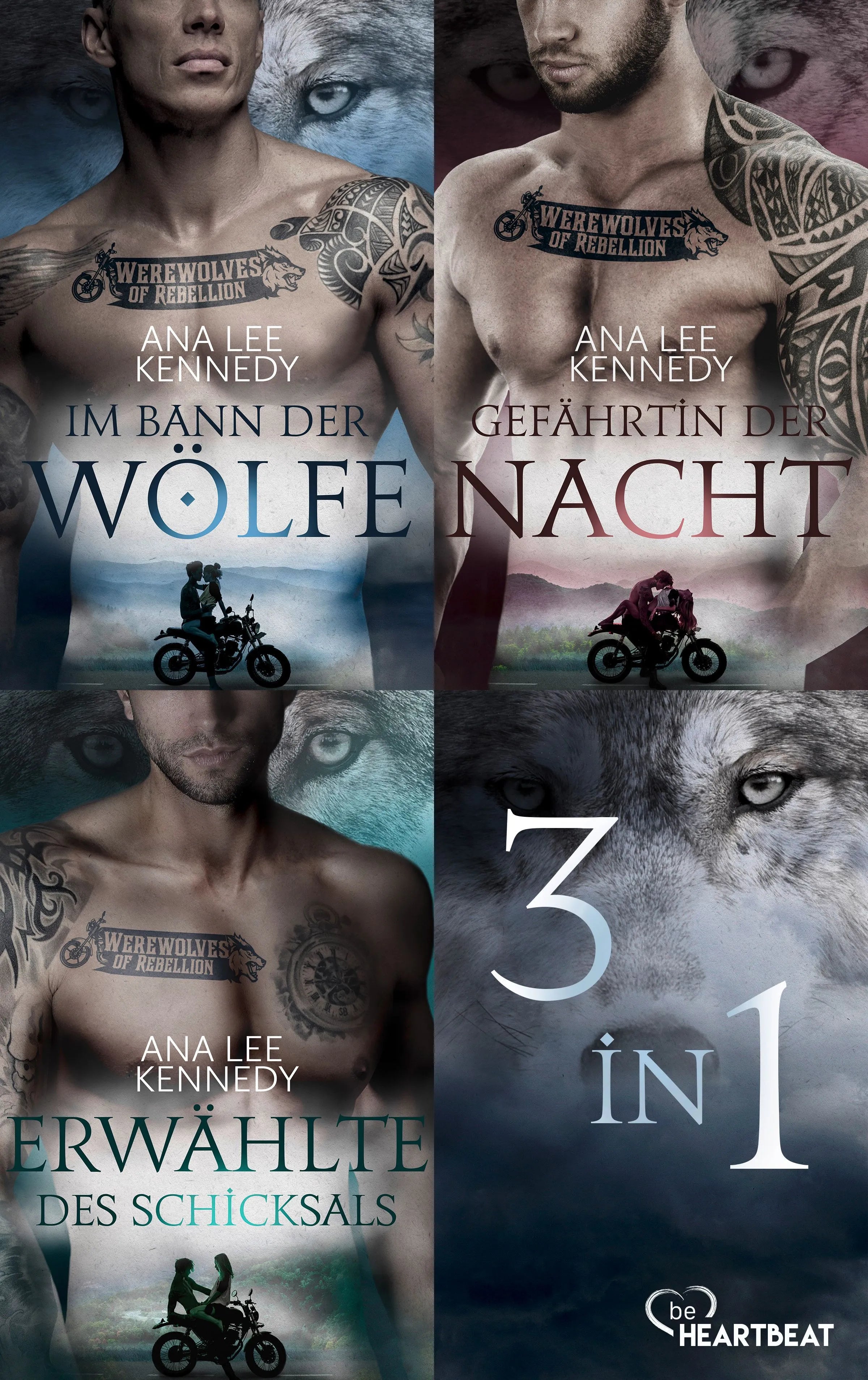 Cover: Werewolves of Rebellion | Die vollständige Trilogie (E-Book) von Ana Lee Kennedy