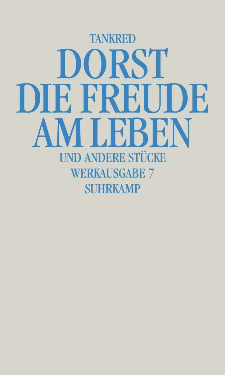 Buchcover von 'Werkausgabe' - Gebundene Ausgabe von Tankred Dorst