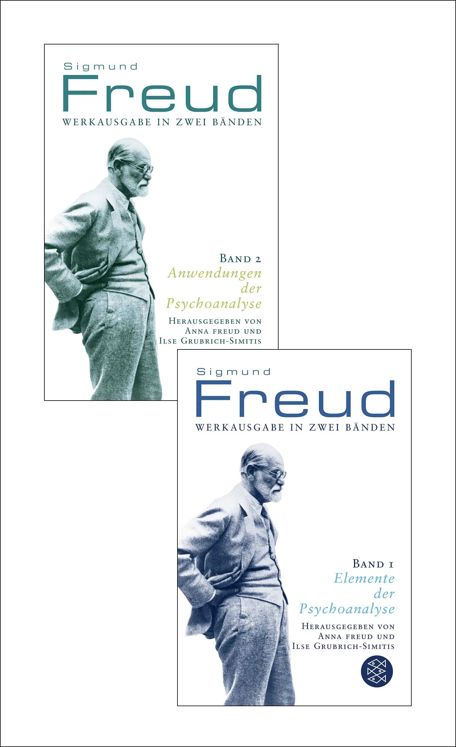 Buchcover von 'Werkausgabe in zwei Bänden' - Taschenbuch von Sigmund Freud