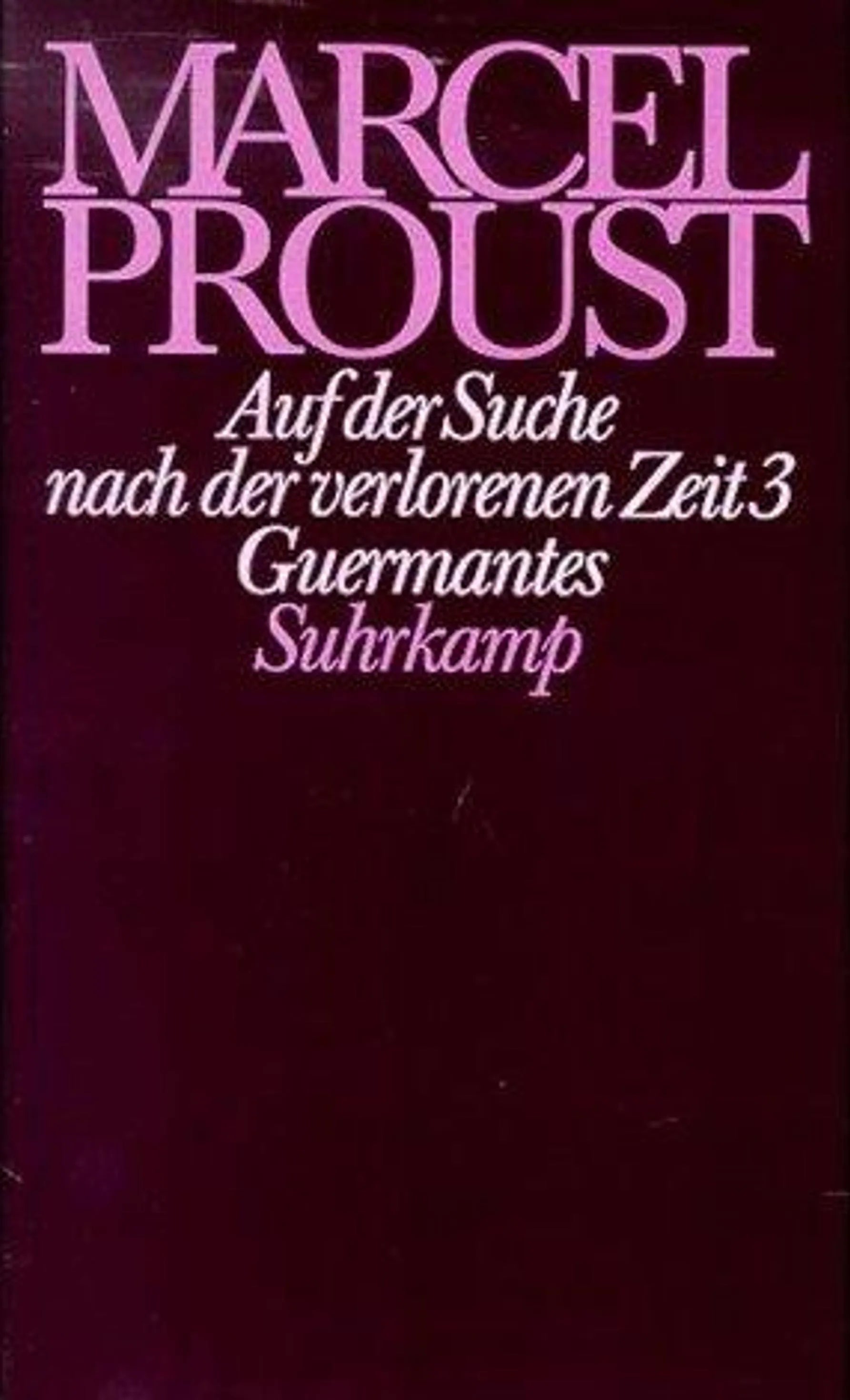 Buchcover von 'Werke. Frankfurter Ausgabe' - Gebundene Ausgabe von Marcel Proust