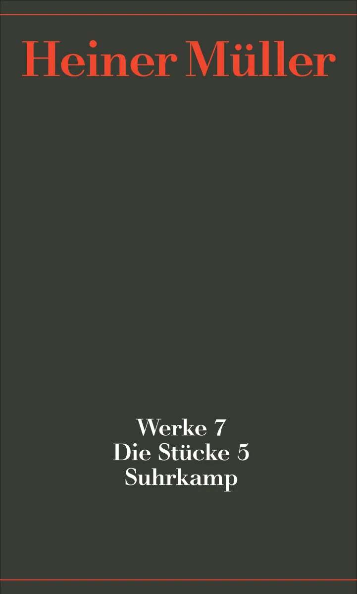 Buchcover von 'Werke' - Gebundene Ausgabe von Heiner Müller