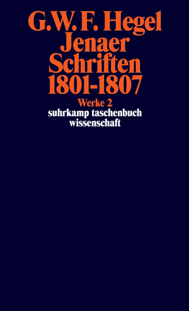 Buchcover von 'Werke in 20 Bänden mit Registerband' - Taschenbuch von Georg Wilhelm Friedrich Hegel