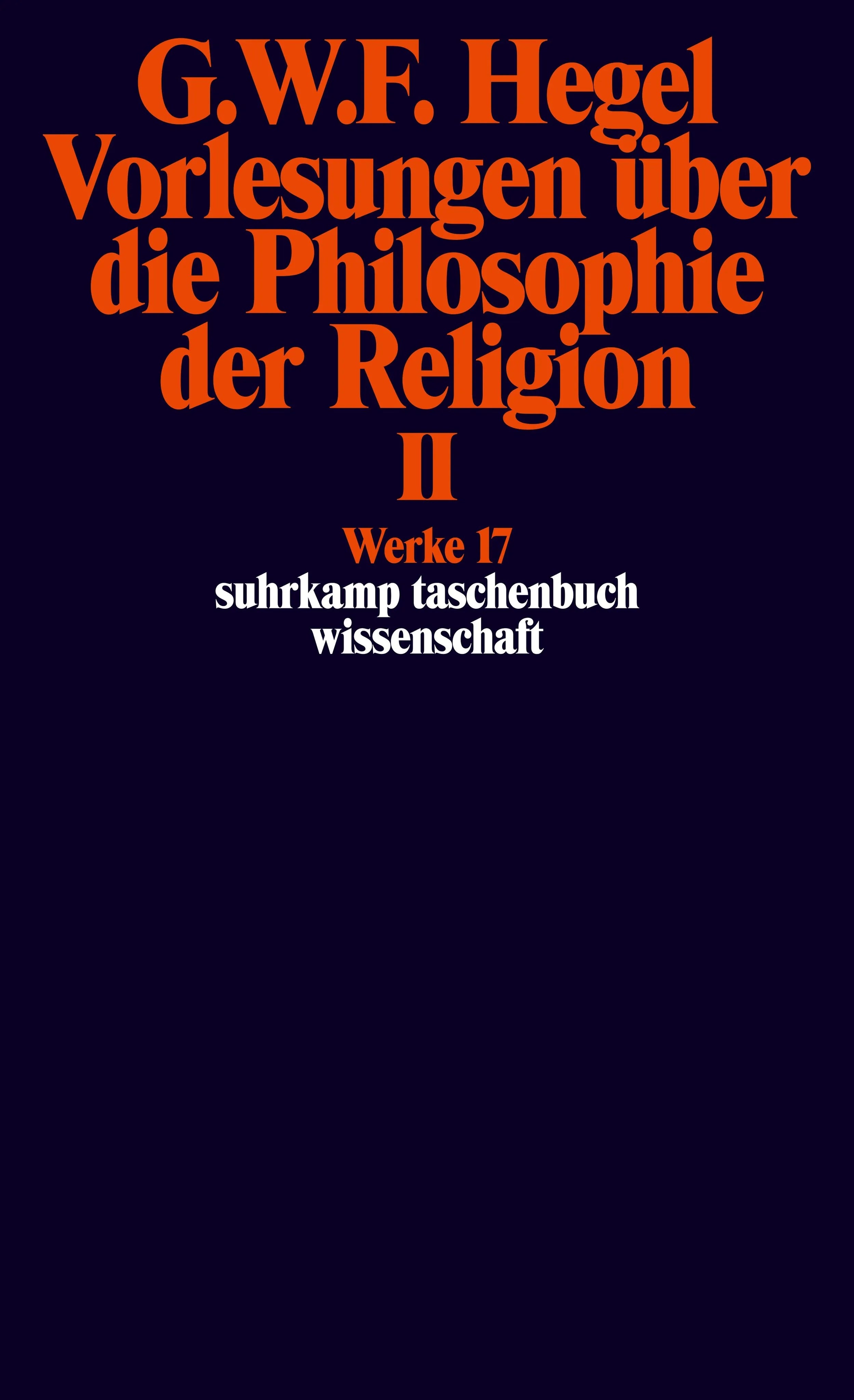 Buchcover von 'Werke in 20 Bänden mit Registerband' - Taschenbuch von Georg Wilhelm Friedrich Hegel
