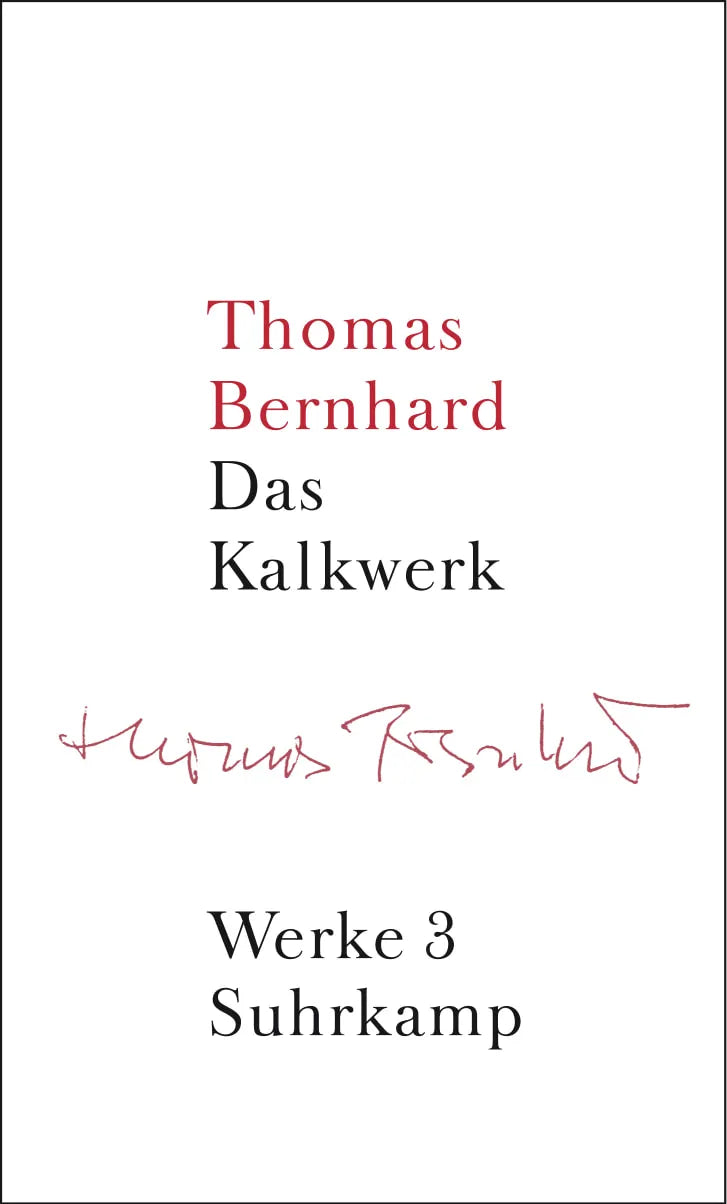 Buchcover von 'Werke in 22 Bänden' - Gebundene Ausgabe von Thomas Bernhard