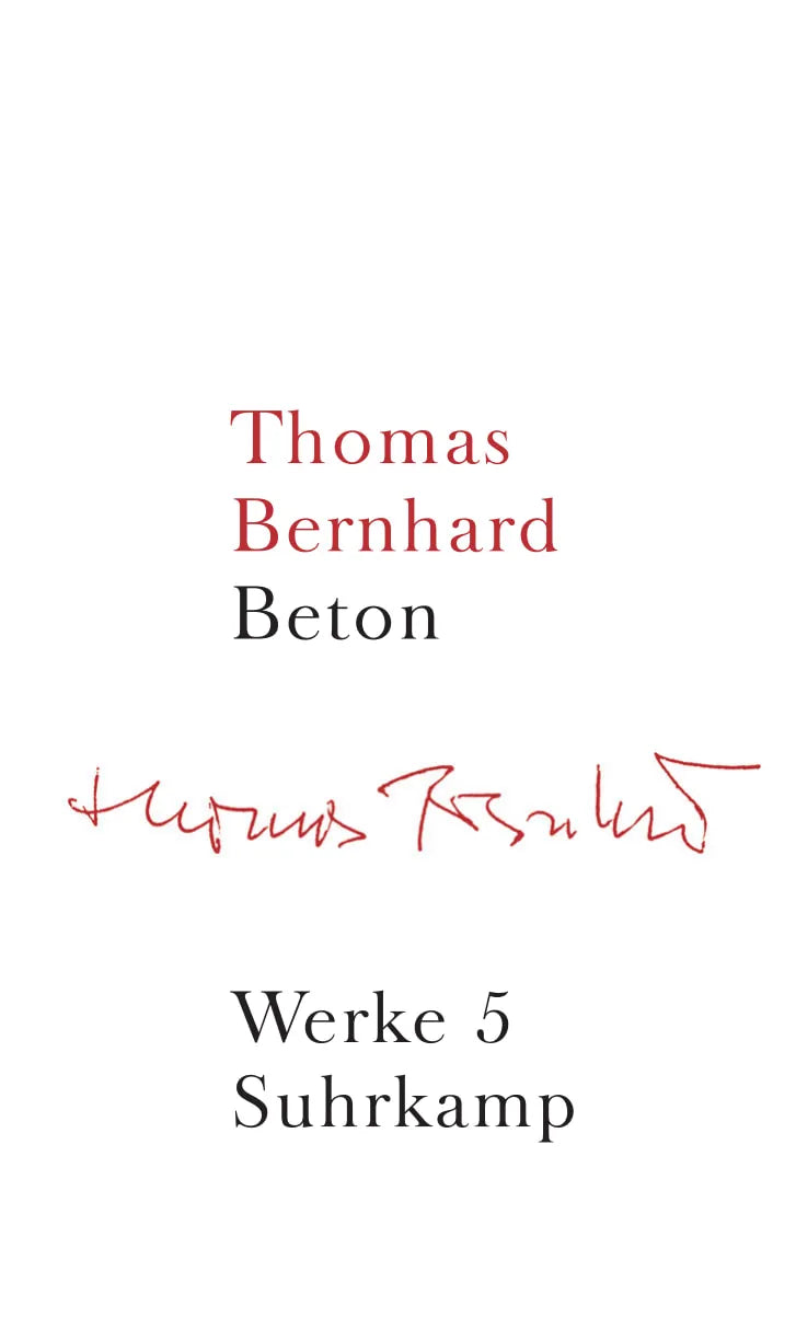Buchcover von 'Werke in 22 Bänden' - Gebundene Ausgabe von Thomas Bernhard