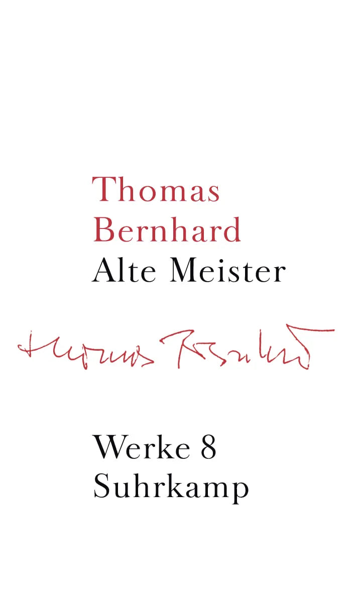 Buchcover von 'Werke in 22 Bänden' - Gebundene Ausgabe von Thomas Bernhard
