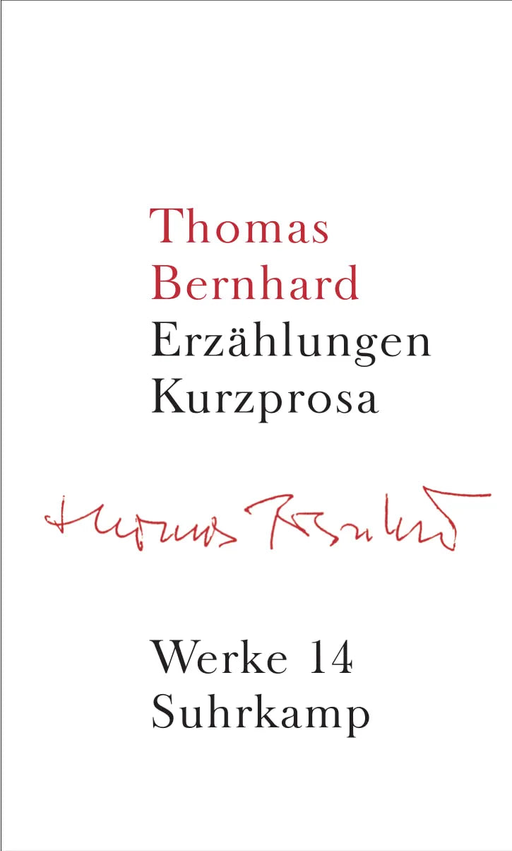 Buchcover von 'Werke in 22 Bänden' - Gebundene Ausgabe von Thomas Bernhard