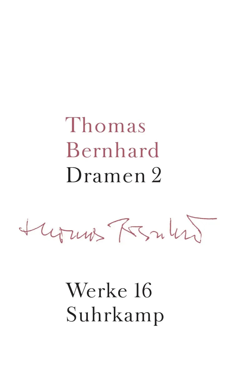 Buchcover von 'Werke in 22 Bänden' - Gebundene Ausgabe von Thomas Bernhard