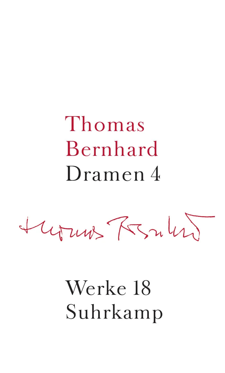 Buchcover von 'Werke in 22 Bänden' - Gebundene Ausgabe von Thomas Bernhard