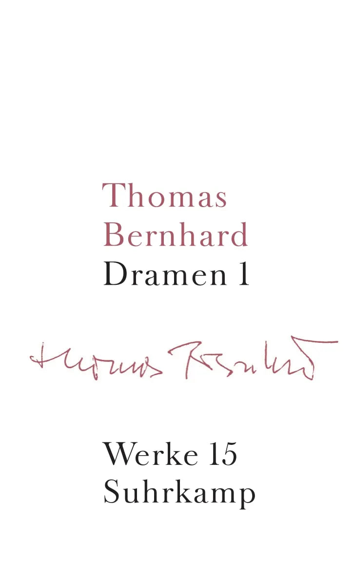 Buchcover von 'Werke in 22 Bänden' - Gebundene Ausgabe von Thomas Bernhard