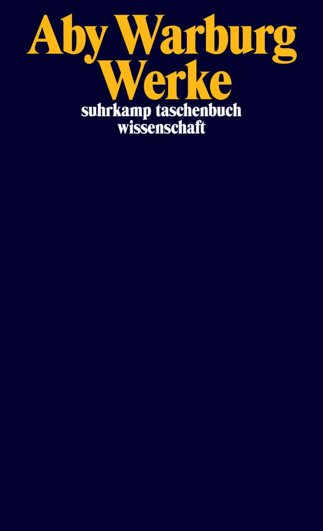 Buchcover von 'Werke in einem Band' - Taschenbuch von Aby Warburg
