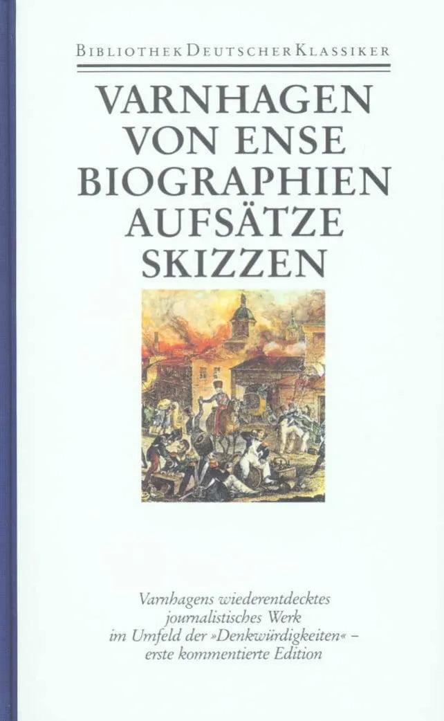 Buchcover von 'Werke in fünf Bänden' - Gebundene Ausgabe von Karl August Varnhagen von Ense