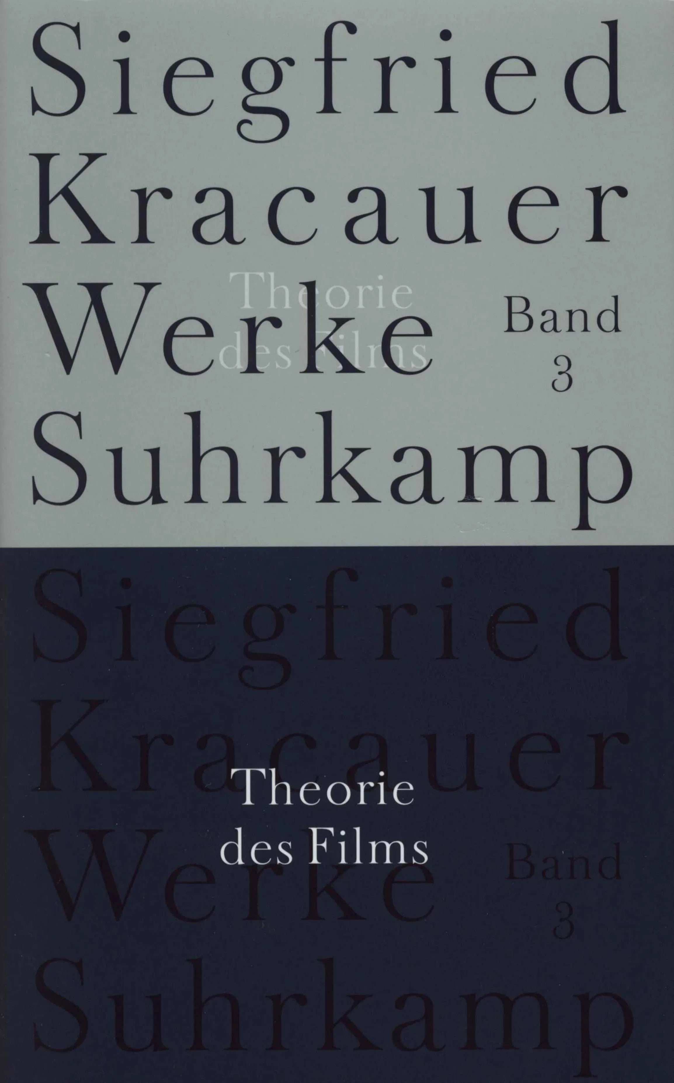 Buchcover von 'Werke in neun Bänden' - Gebundene Ausgabe von Siegfried Kracauer