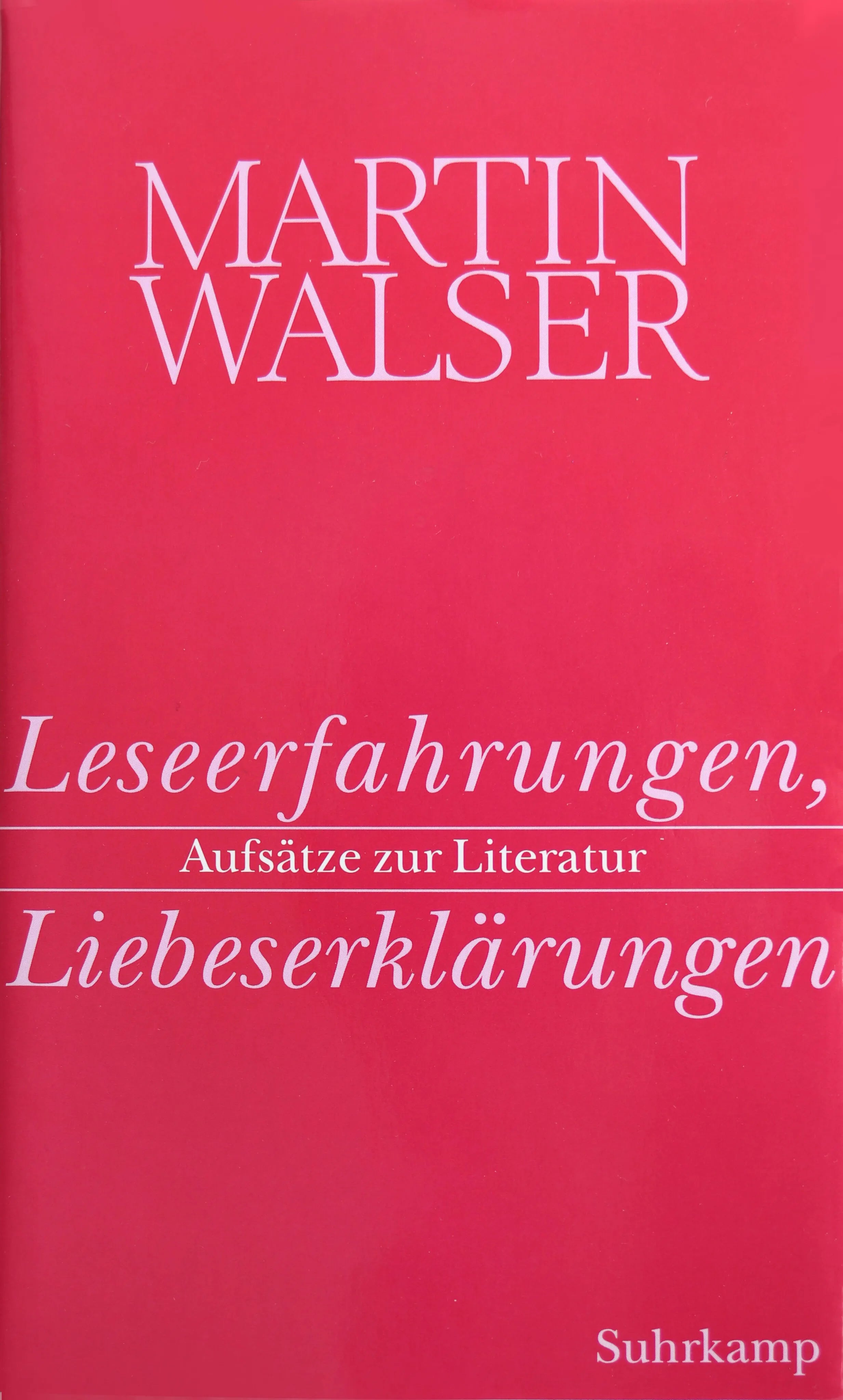 Buchcover von 'Werke in zwölf Bänden.' - Gebundene Ausgabe von Martin Walser